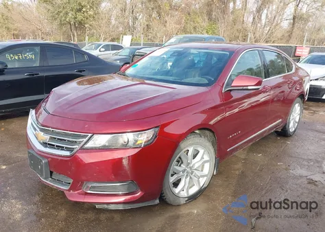 2017 Chevrolet Impala 1Lt from USA, damaged, VIN 2G1105S37H9195646